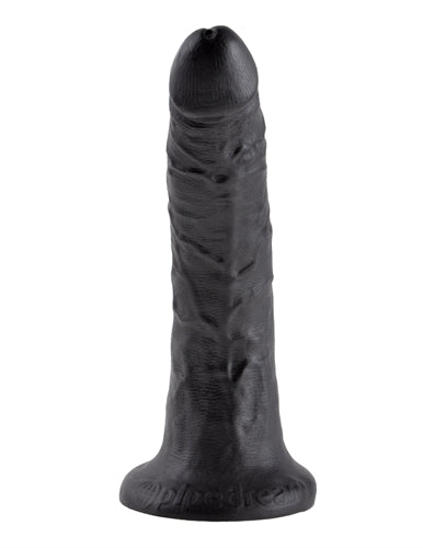 King Cock 7-Inch Cock - Black | 603912349924 | Available at EroticWarehouse.com