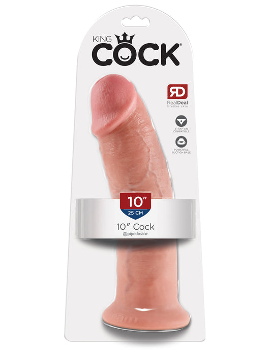 King Cock 10-Inch Cock - Flesh | 603912350005 | Available at EroticWarehouse.com