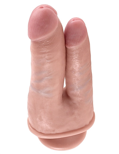 King Cock Double Penetrator - Flesh | 603912350036 | Available at EroticWarehouse.com
