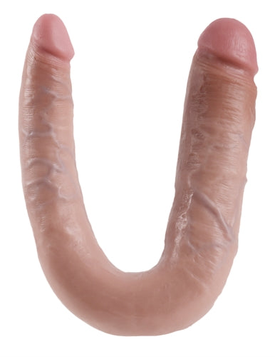 King Cock Double Trouble - Large - Flesh | 603912350128 | Available at EroticWarehouse.com