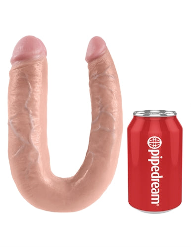 King Cock Double Trouble - Large - Flesh | 603912350128 | Available at EroticWarehouse.com
