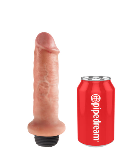 King Cock 6 Inch Squirting Cock - Flesh | 603912737967 | Available at EroticWarehouse.com