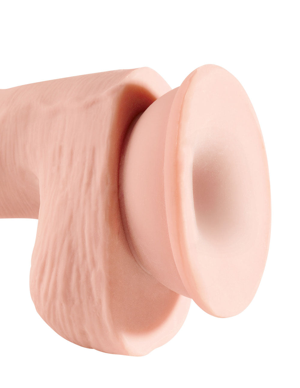 King Cock Plus Triple Density 5 Inch Cock With Balls - Flesh | 603912762679 | Available at EroticWarehouse.com