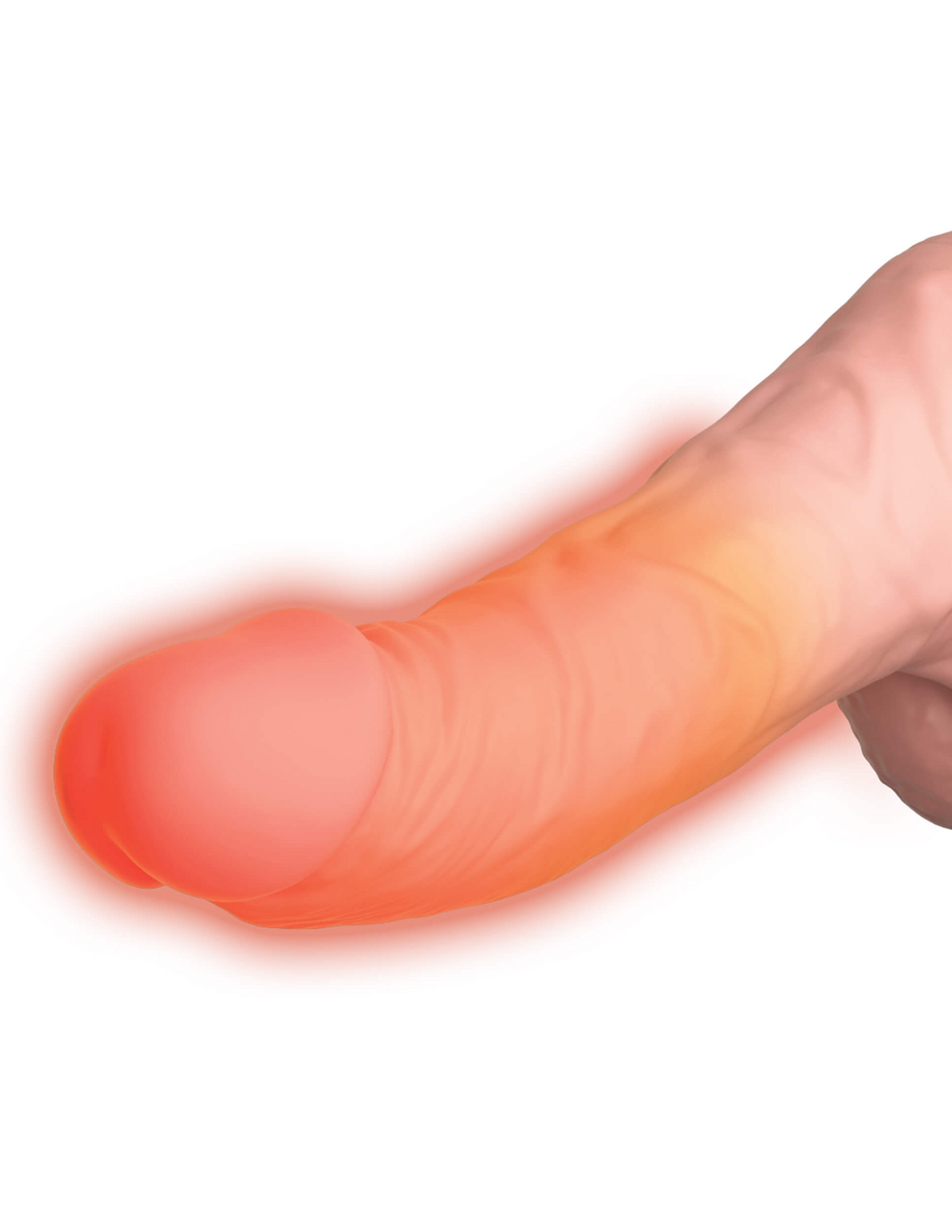 King Cock Thrusting Cock 6.5 Inch With Balls | 603912765786 | Available at EroticWarehouse.com
