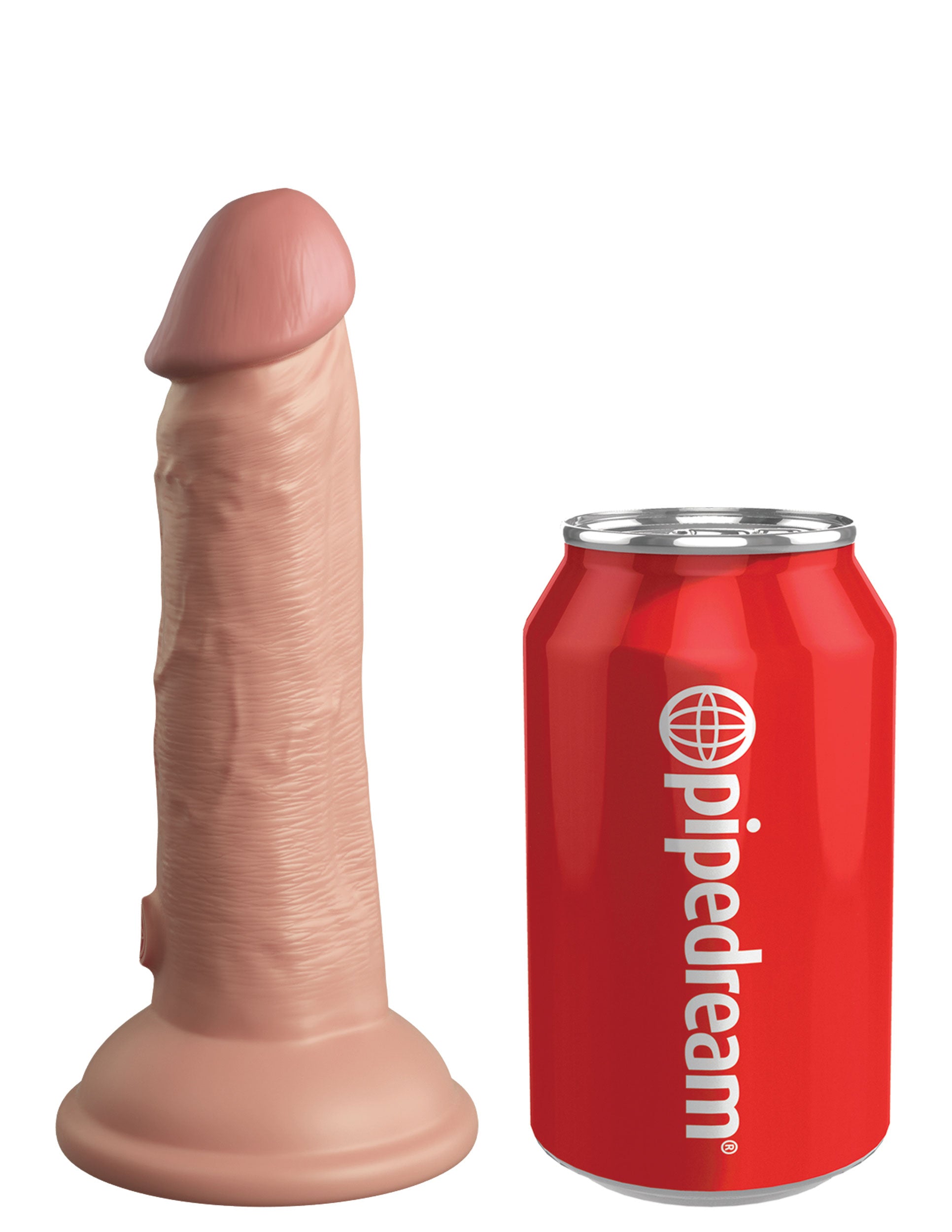 King Cock Elite 6 Inch Silicone Dual Density Cock - Light | 603912769265 | Available at EroticWarehouse.com