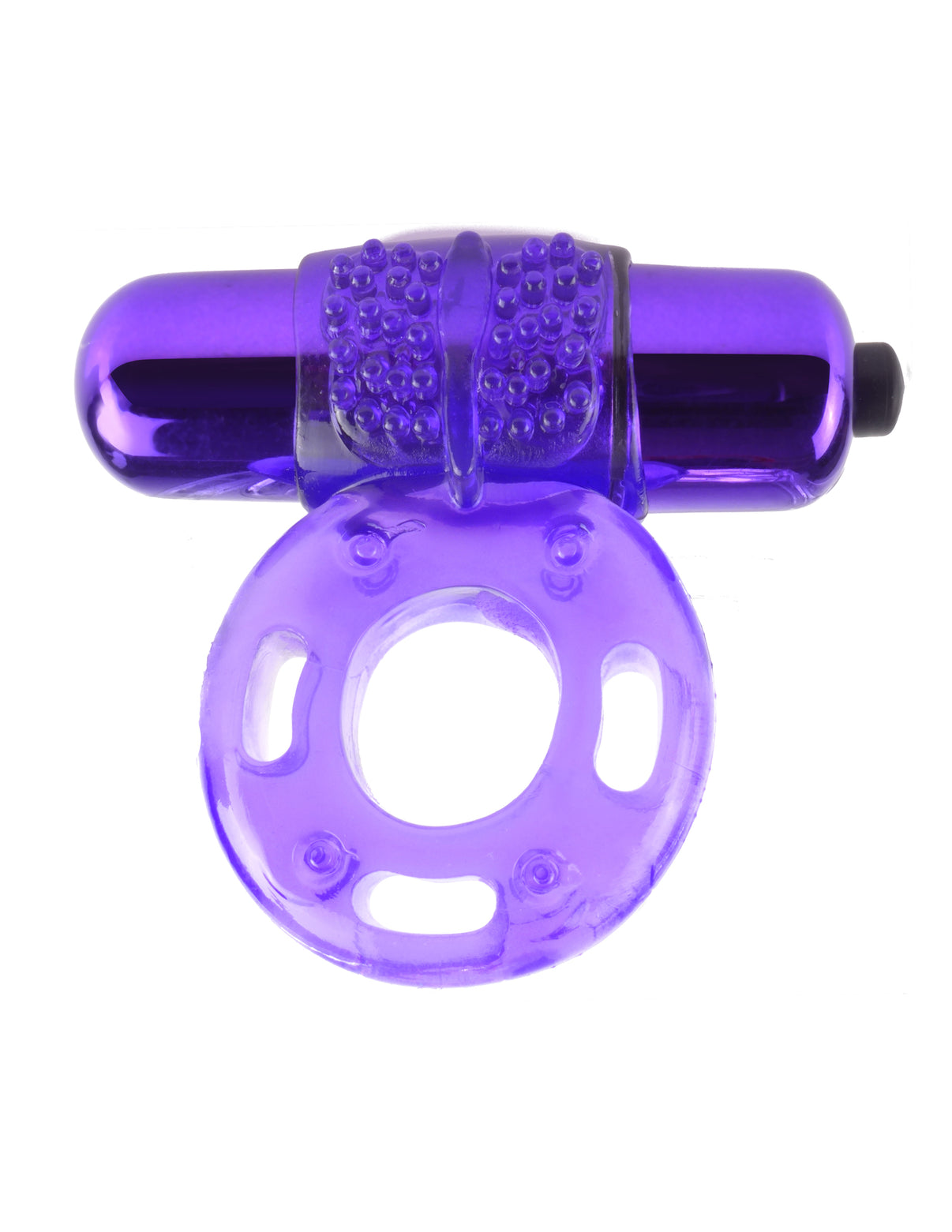 Fantasy C-Ringz Vibrating Super Ring Purple | 603912747744 | Available at EroticWarehouse.com
