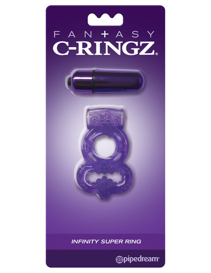 Fantasy C-Ringz Infinity Super Ring Purple | 603912747751 | Available at EroticWarehouse.com