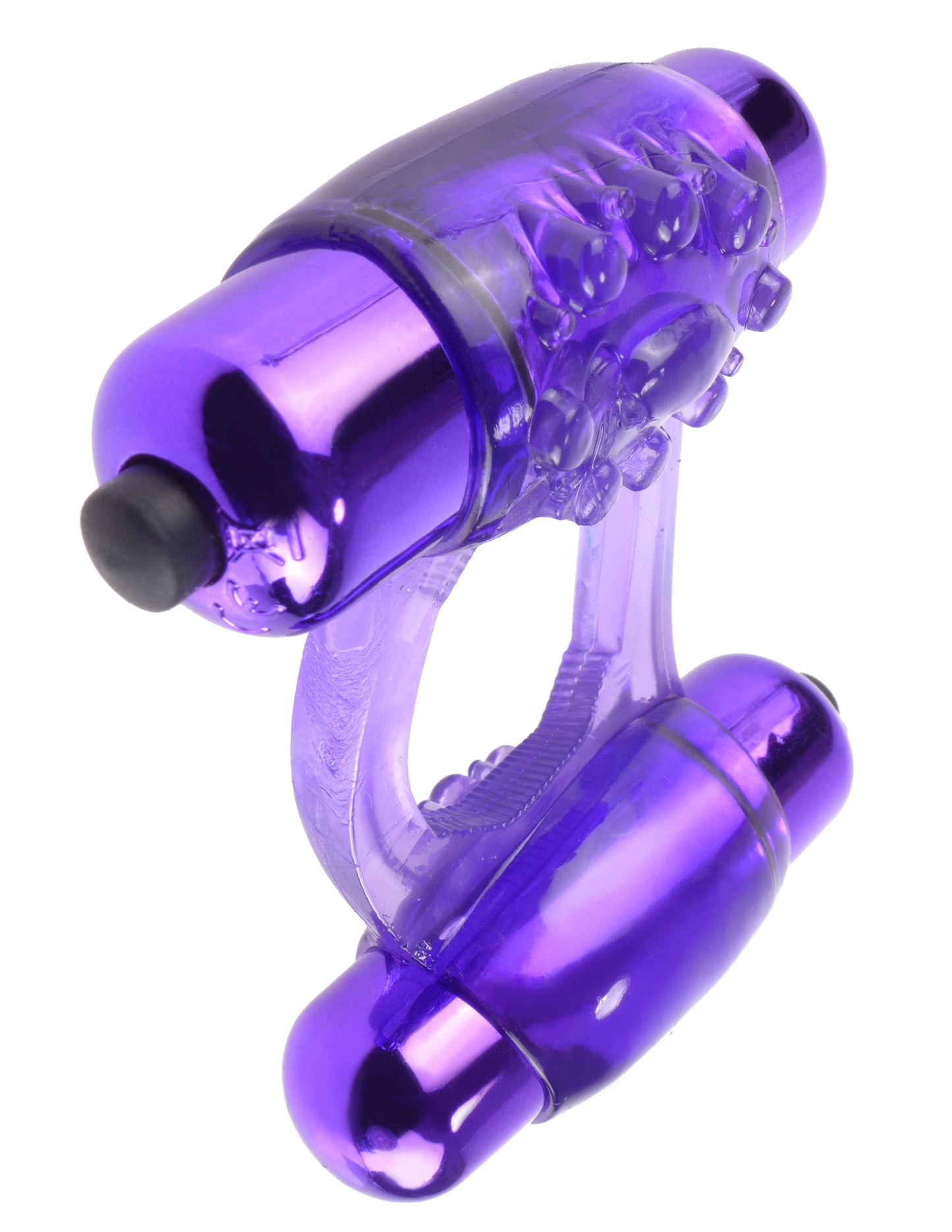 Fantasy C-Ringz Duo-Vibrating Super Ring Purple | 603912747775 | Available at EroticWarehouse.com