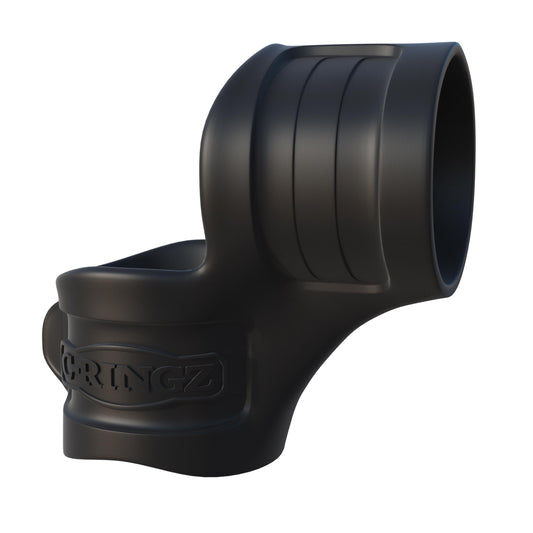 Fantasy C-Ring Mr Big Cock Ring and Ball Stretcher - Black | 603912358384 | Available at EroticWarehouse.com
