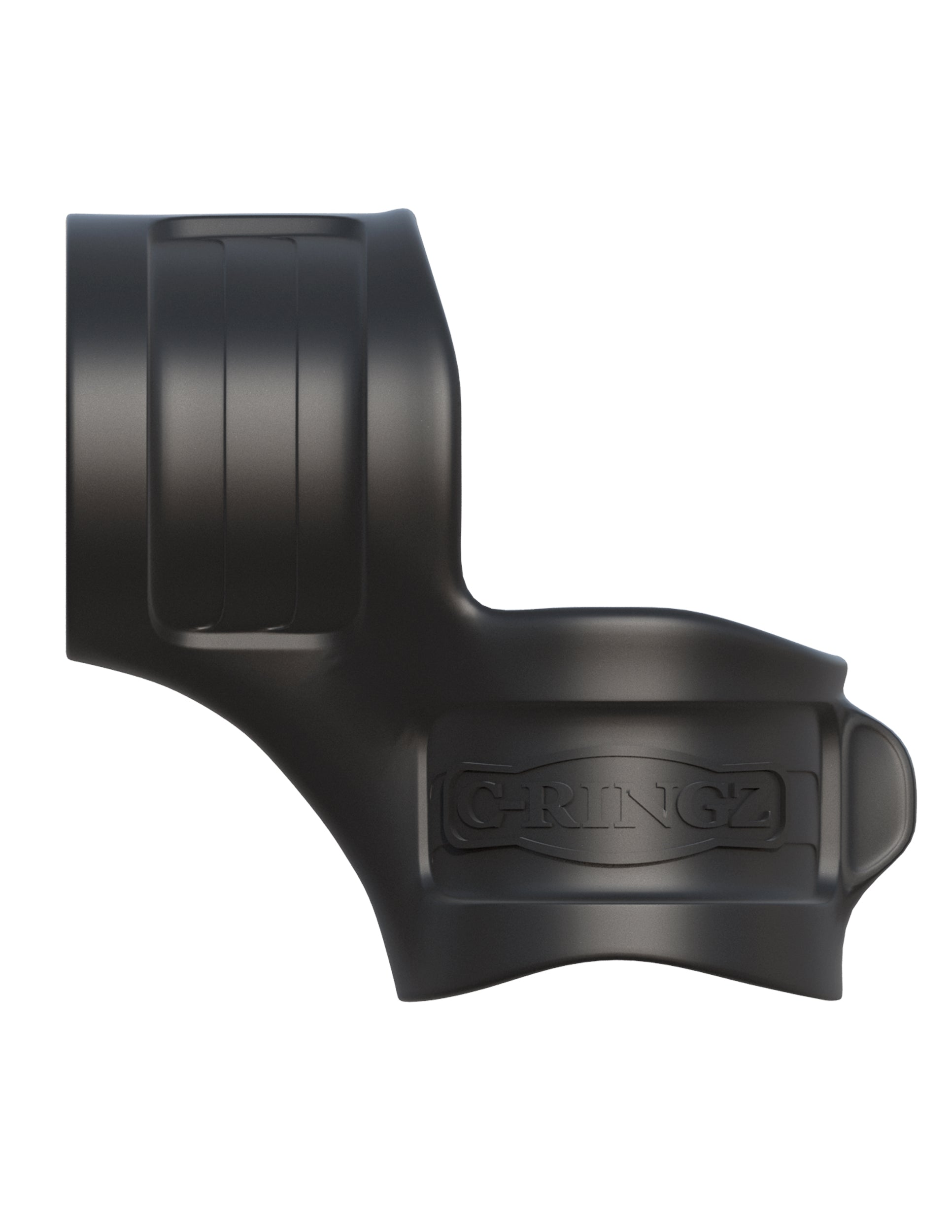 Fantasy C-Ring Mr Big Cock Ring and Ball Stretcher - Black | 603912358384 | Available at EroticWarehouse.com