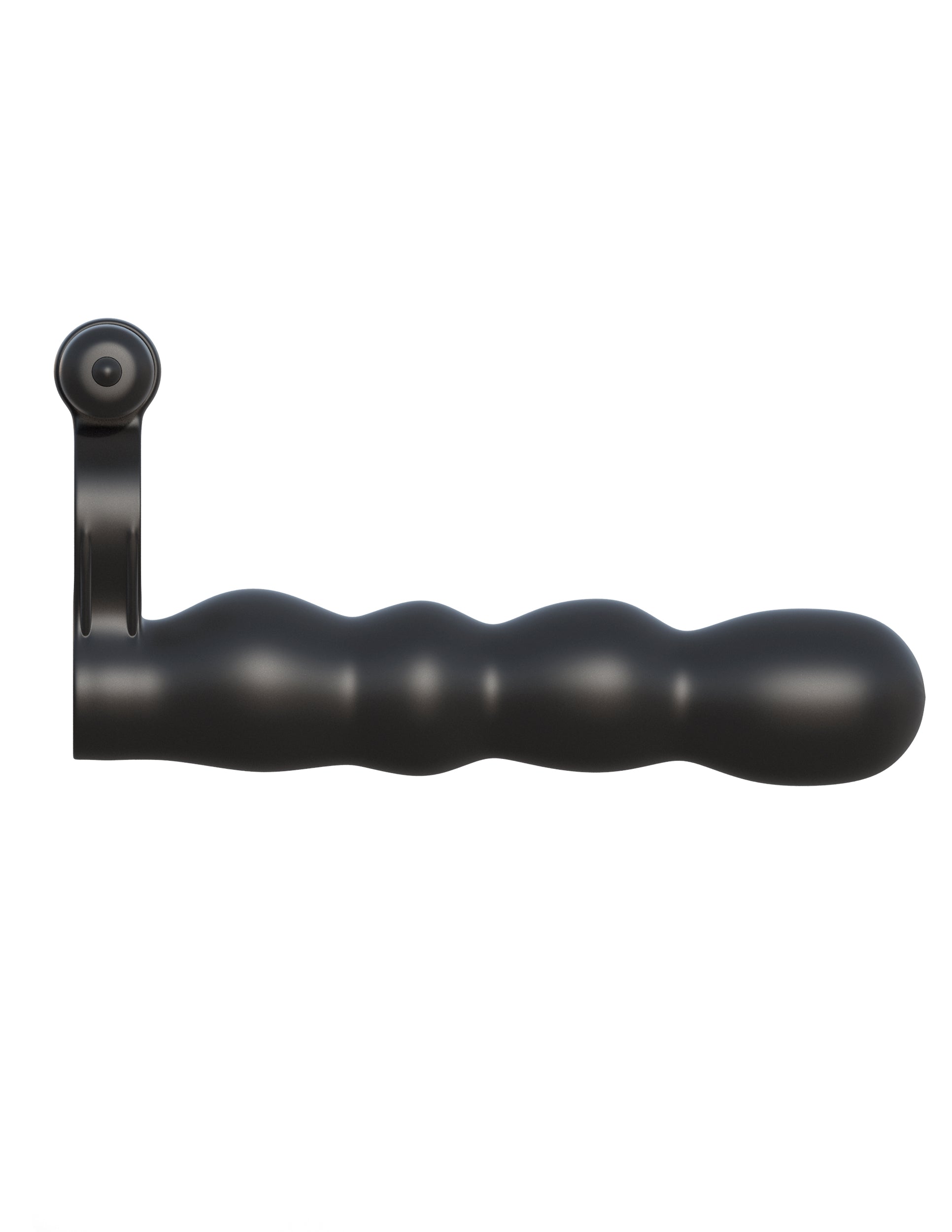 Fantasy C-Ringz Posable Partner Double Penetrator - Black | 603912358803 | Available at EroticWarehouse.com