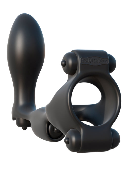 Fantasy C-Ringz Ultimate Ass Gasm - Black | 603912359893 | Available at EroticWarehouse.com