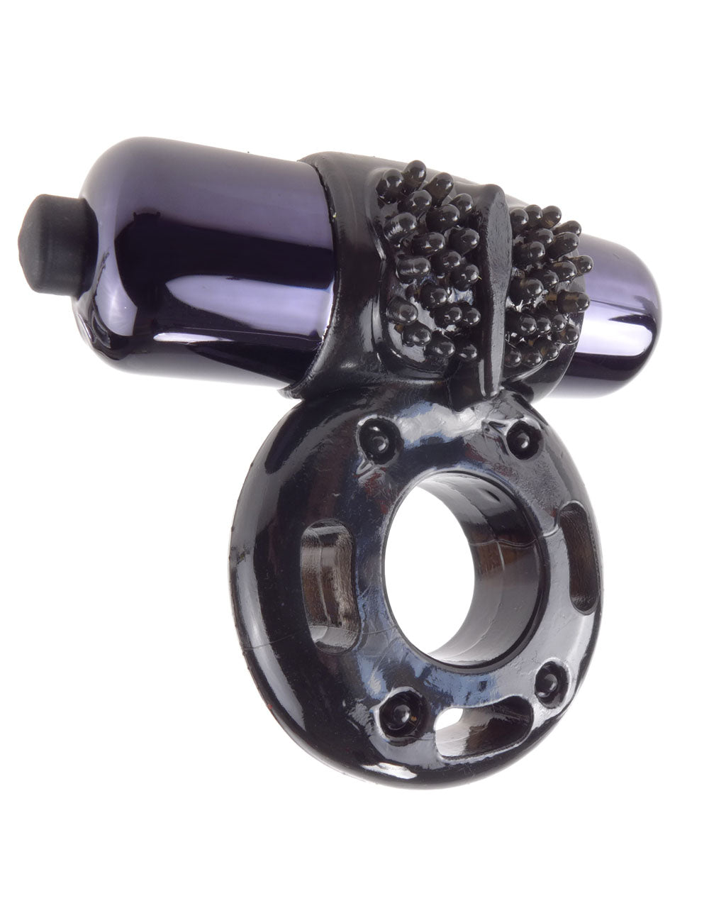 Fantasy C-Ringz Vibrating Super Ring Black | 603912747829 | Available at EroticWarehouse.com