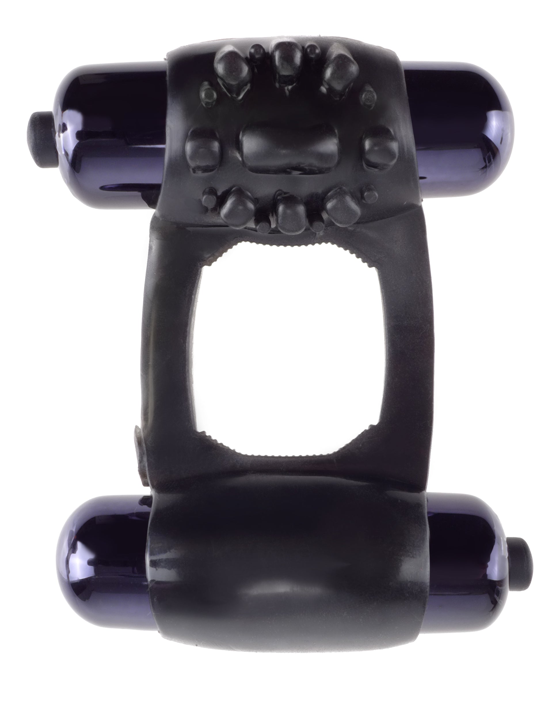 Fantasy C-Ringz Duo-Vibrating Super Ring Black | 603912747850 | Available at EroticWarehouse.com