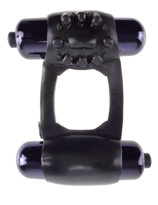 Fantasy C-Ringz Duo-Vibrating Super Ring Black | 603912747850 | Available at EroticWarehouse.com