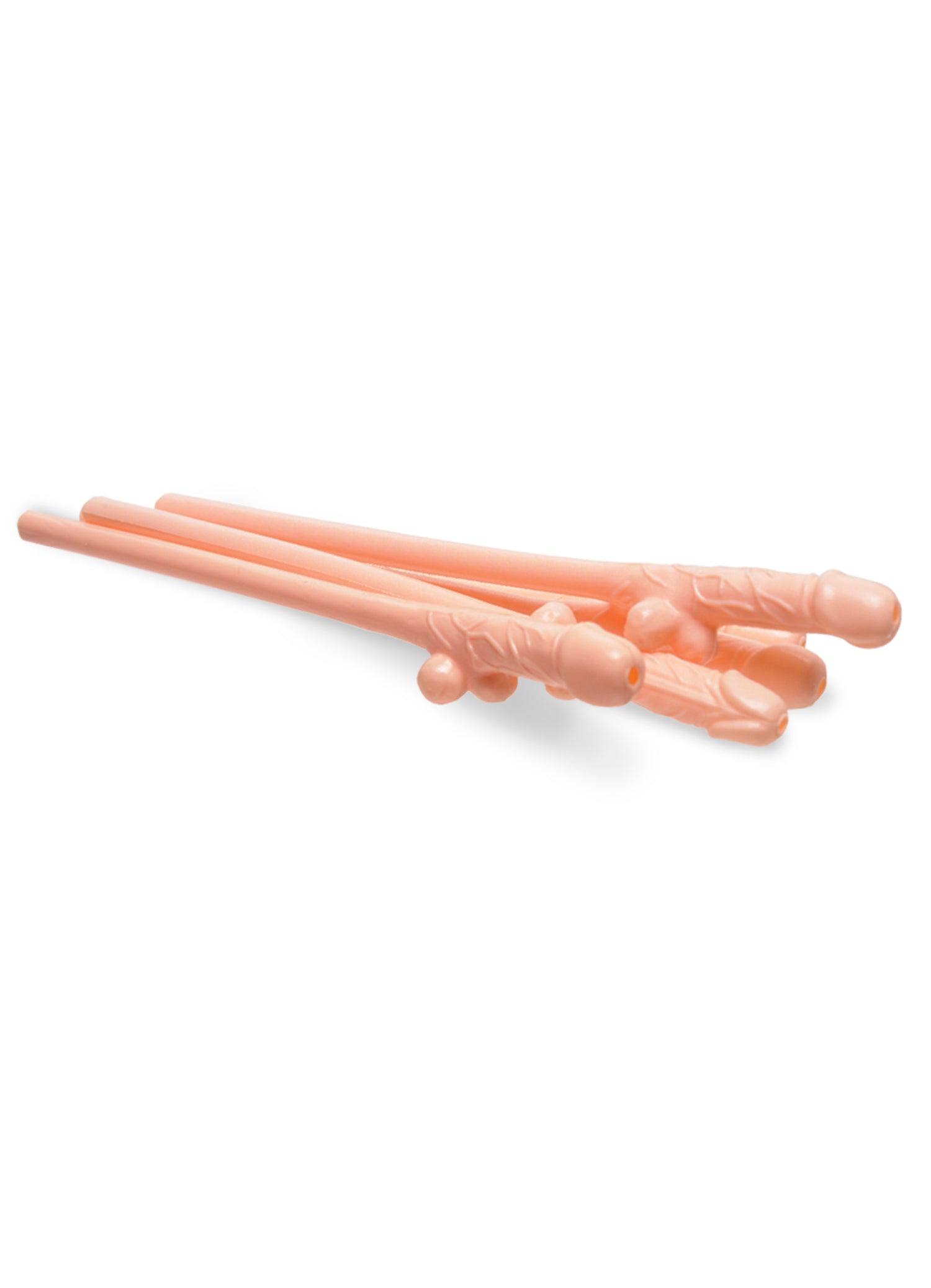 Bachelorette Party Favors - Pecker Sipping Straws - 144 Piece Display - Light | 603912116700 | Available at EroticWarehouse.com