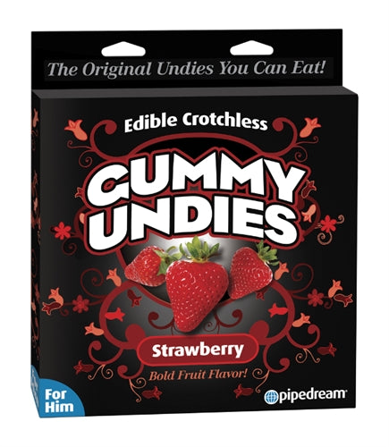 Gummy Undies - for Him - Strawberry | 603912153095 | Available at EroticWarehouse.com