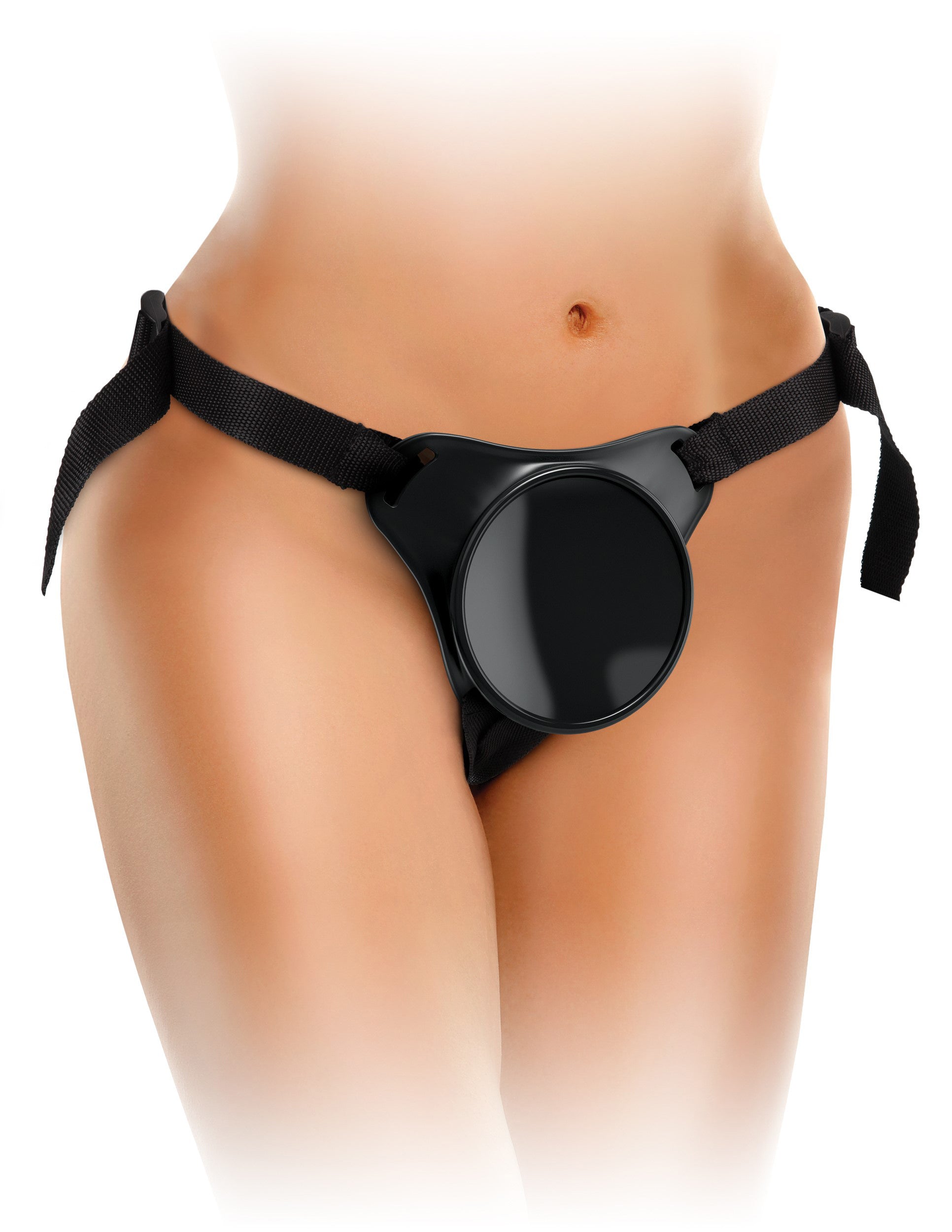 King Cock Elite Beginner's Body Dock Strap-on Harness - Black | 603912771510 | Available at EroticWarehouse.com