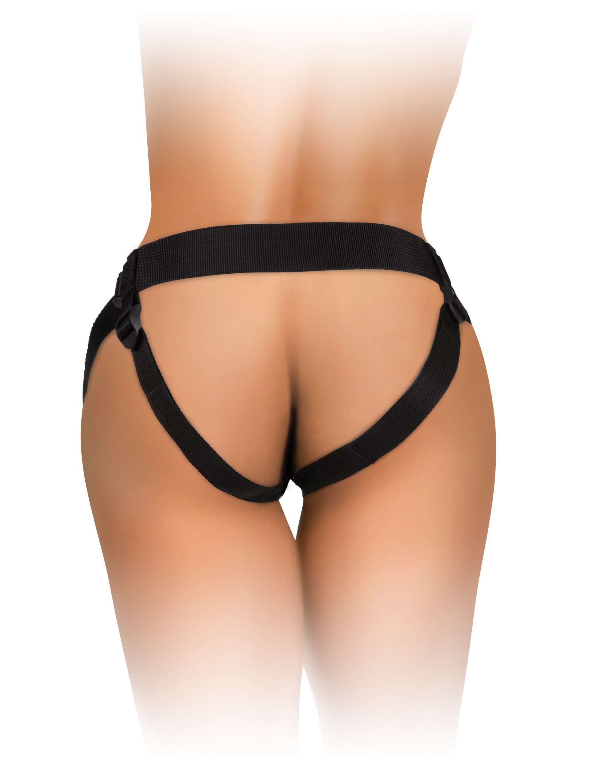 King Cock Elite Beginner's Body Dock Strap-on Harness - Black | 603912771510 | Available at EroticWarehouse.com