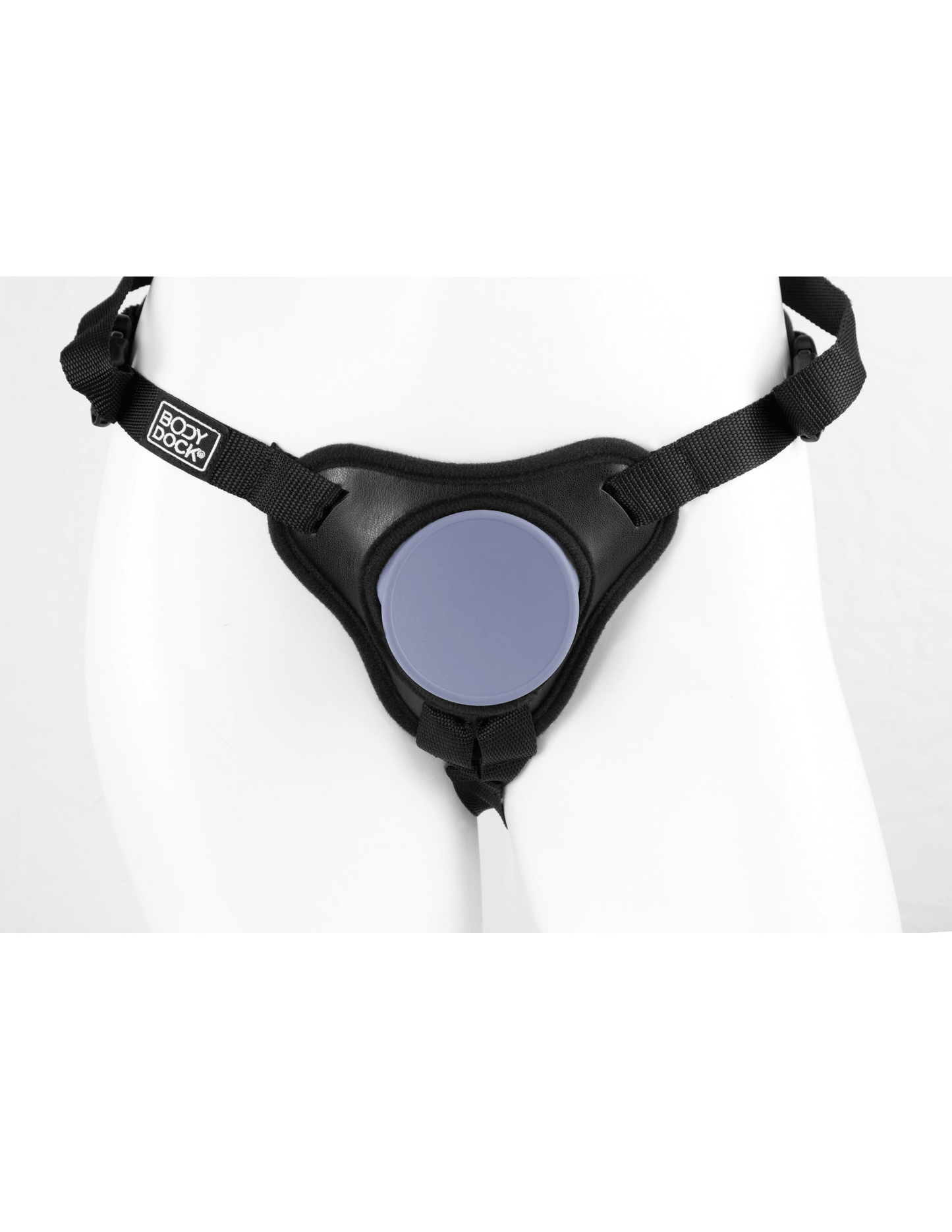 Dillio Platinum Body Dock Se Universal Strap-on Harness - Black | 603912772487 | Available at EroticWarehouse.com