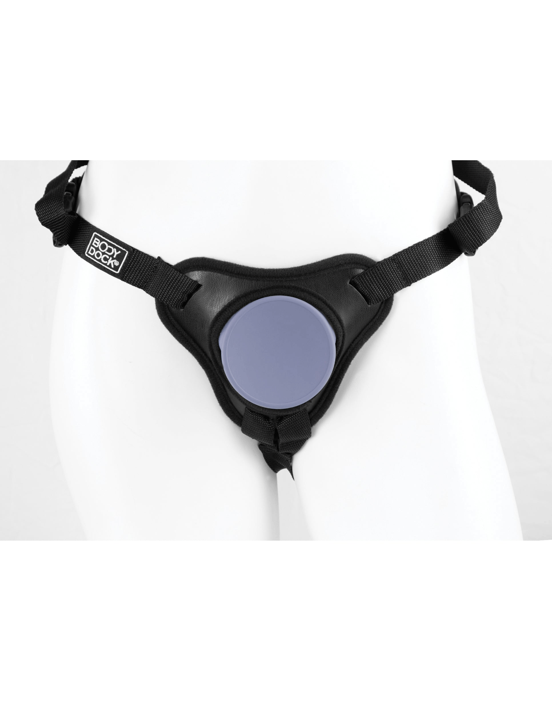 Dillio Platinum Body Dock Se Universal Strap-on Harness - Black | 603912772487 | Available at EroticWarehouse.com
