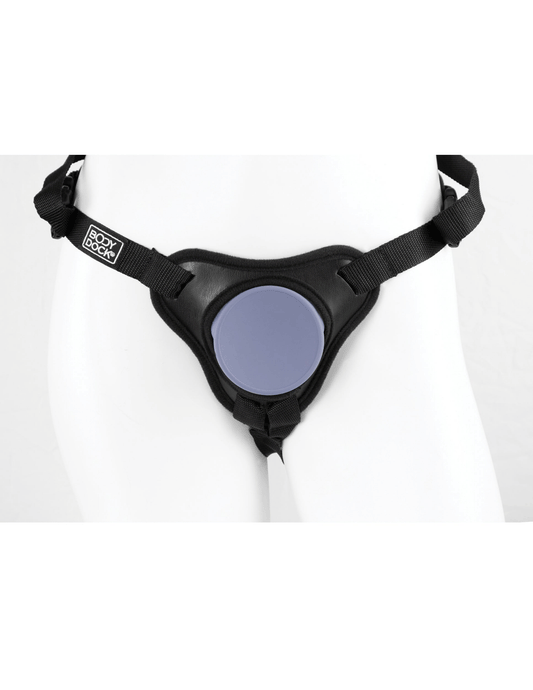 Dillio Platinum Body Dock Se Universal Strap-on Harness - Black | 603912772487 | Available at EroticWarehouse.com