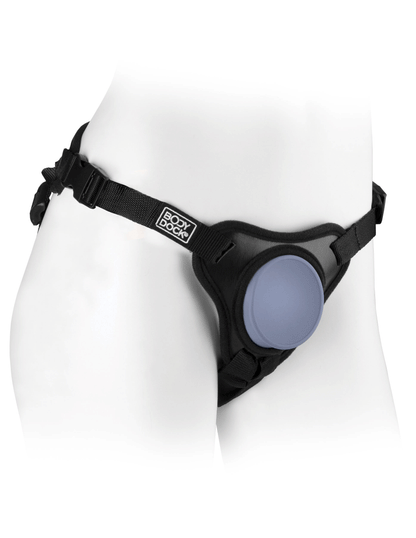 Dillio Platinum Body Dock Se Universal Strap-on Harness - Black | 603912772487 | Available at EroticWarehouse.com