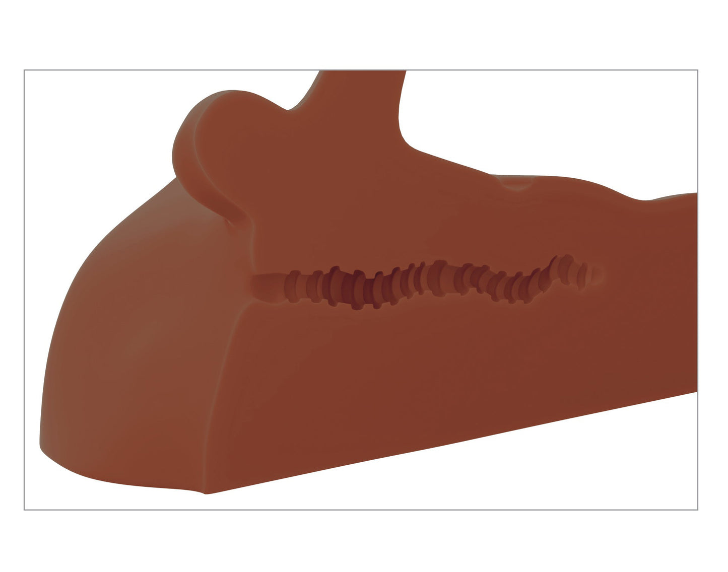 Pdx Extreme Plus Perfect Ride - Brown | 603912771367 | Available at EroticWarehouse.com