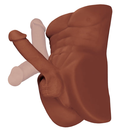 Pdx Extreme Plus Perfect Ride - Brown | 603912771367 | Available at EroticWarehouse.com