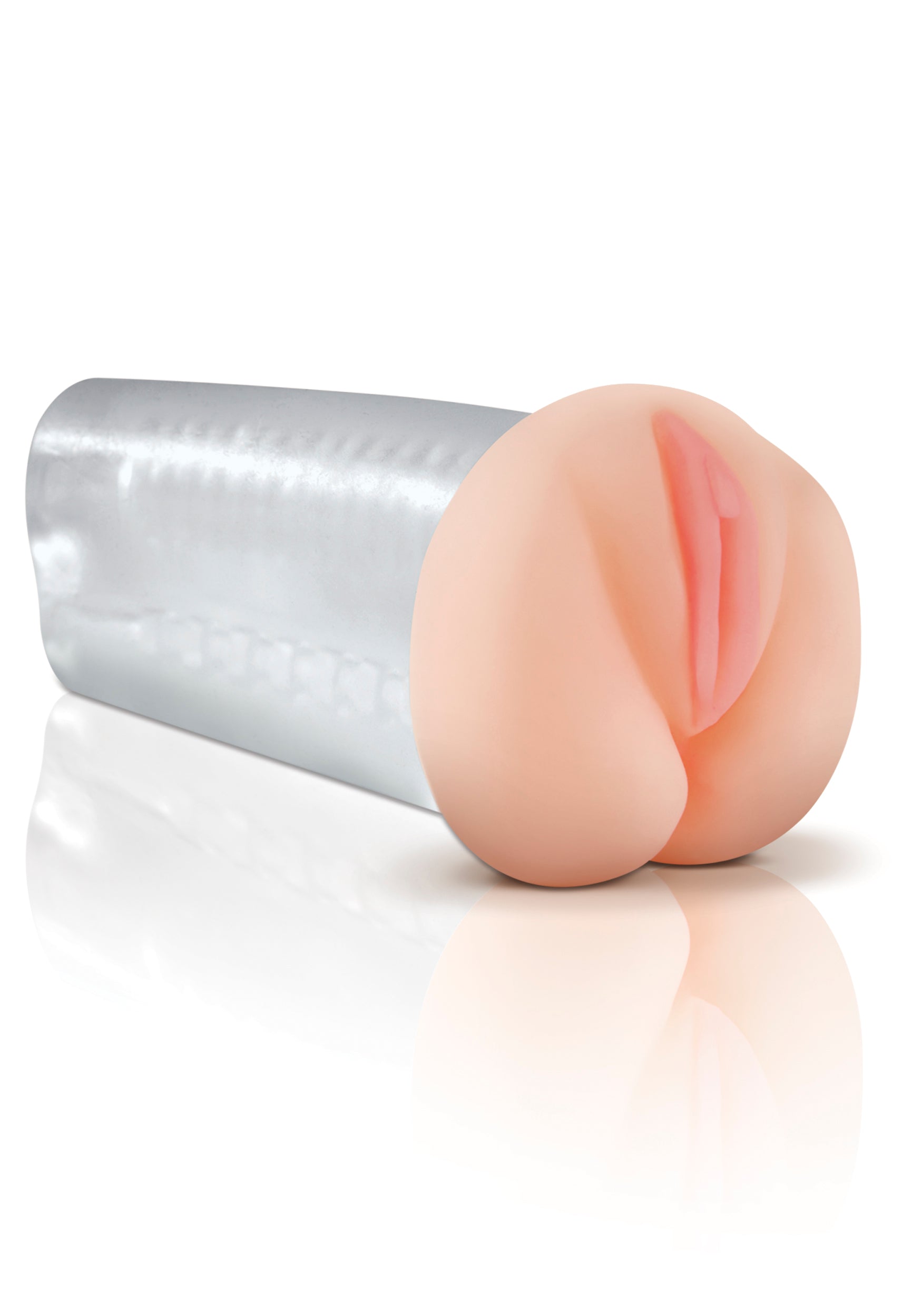 Pipedream Extreme Deluxe See Thru Pussy And Ass Style Stroker | 603912291544 | Available at EroticWarehouse.com