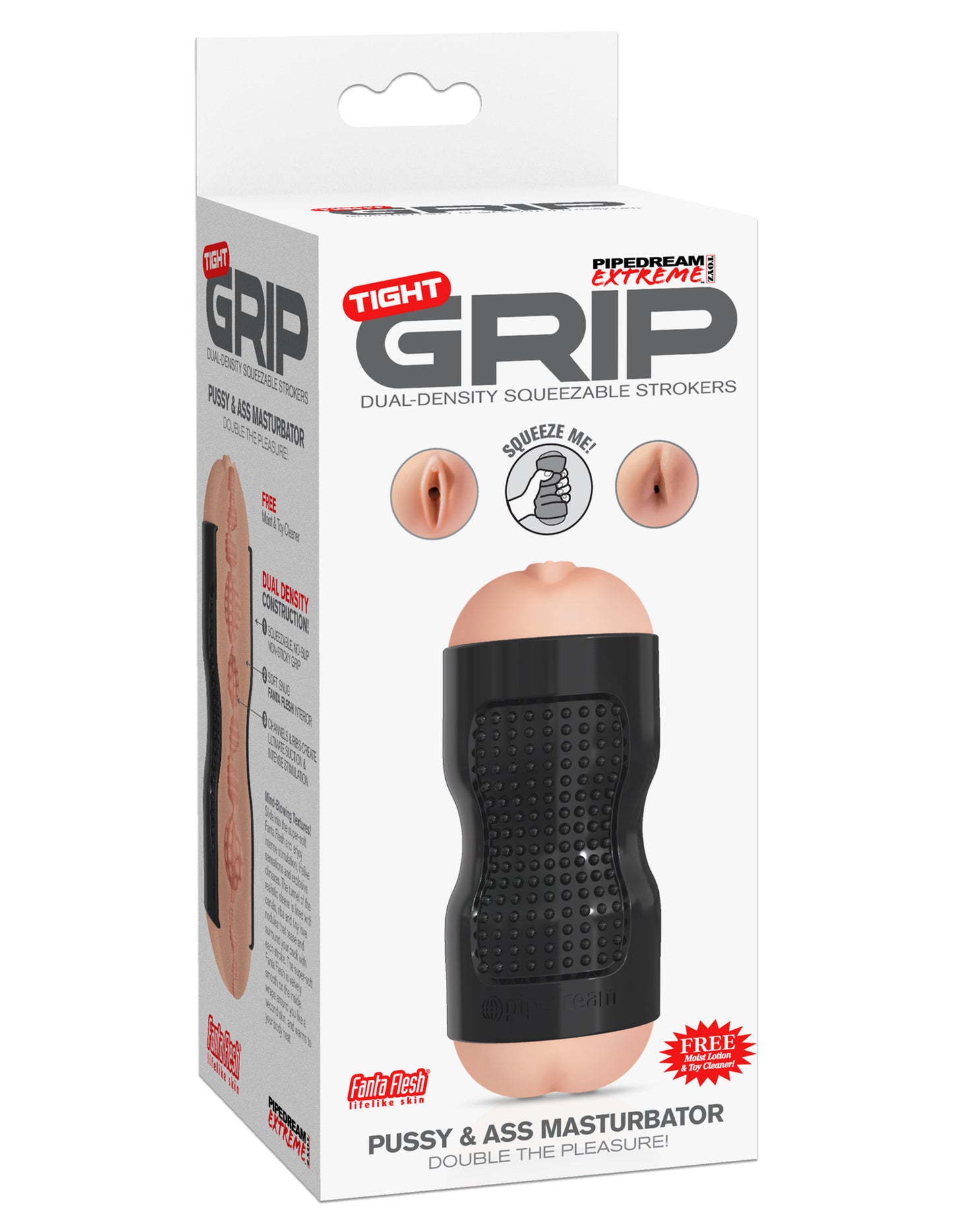 Pipedream Extreme Tight Grip Pussy and Ass Masturbator | 603912357967 | Available at EroticWarehouse.com