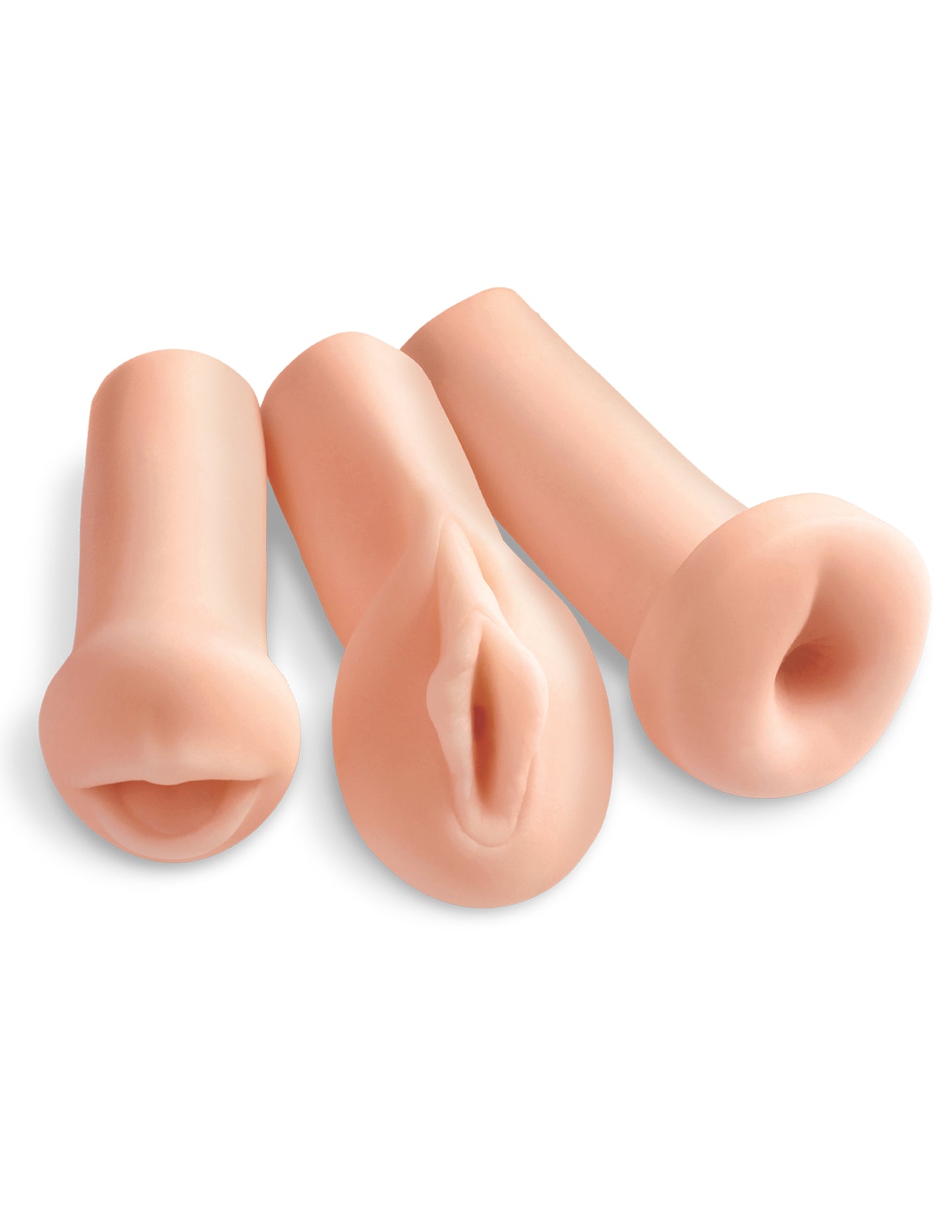 PDX Pipedream Extreme All 3 Holes - Pussy, Mouth & Ass Stroker Kit | 603912751864 | Available at EroticWarehouse.com