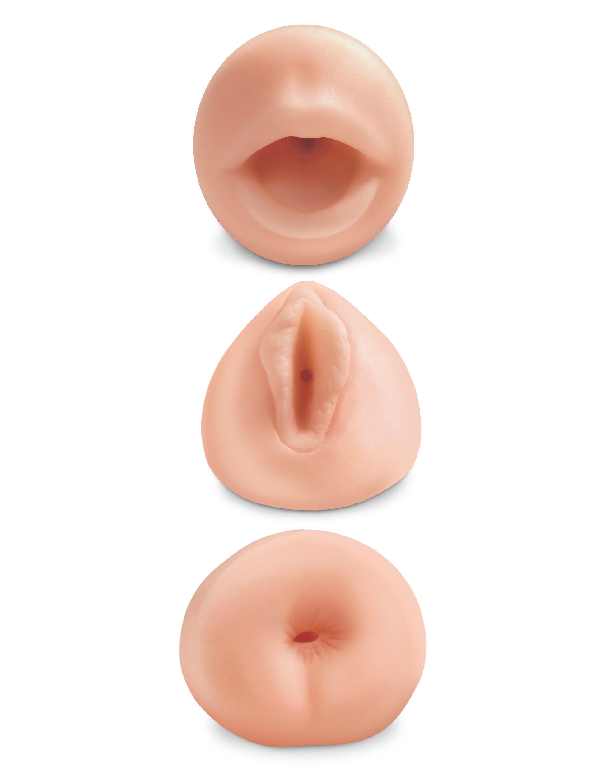 PDX Pipedream Extreme All 3 Holes - Pussy, Mouth & Ass Stroker Kit | 603912751864 | Available at EroticWarehouse.com