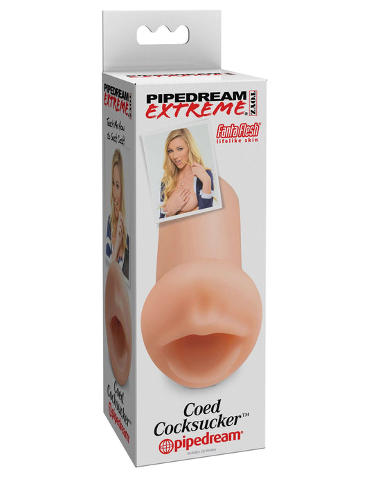 PDX Coed Cocksucker Mouth Style Stroker | 603912751895 | Available at EroticWarehouse.com