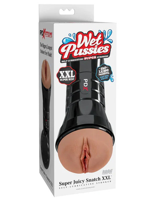 PDX Extreme - Wet Pussies - Super Juicy Snatch XXL Brown Pussy | 603912775983 | Available at EroticWarehouse.com