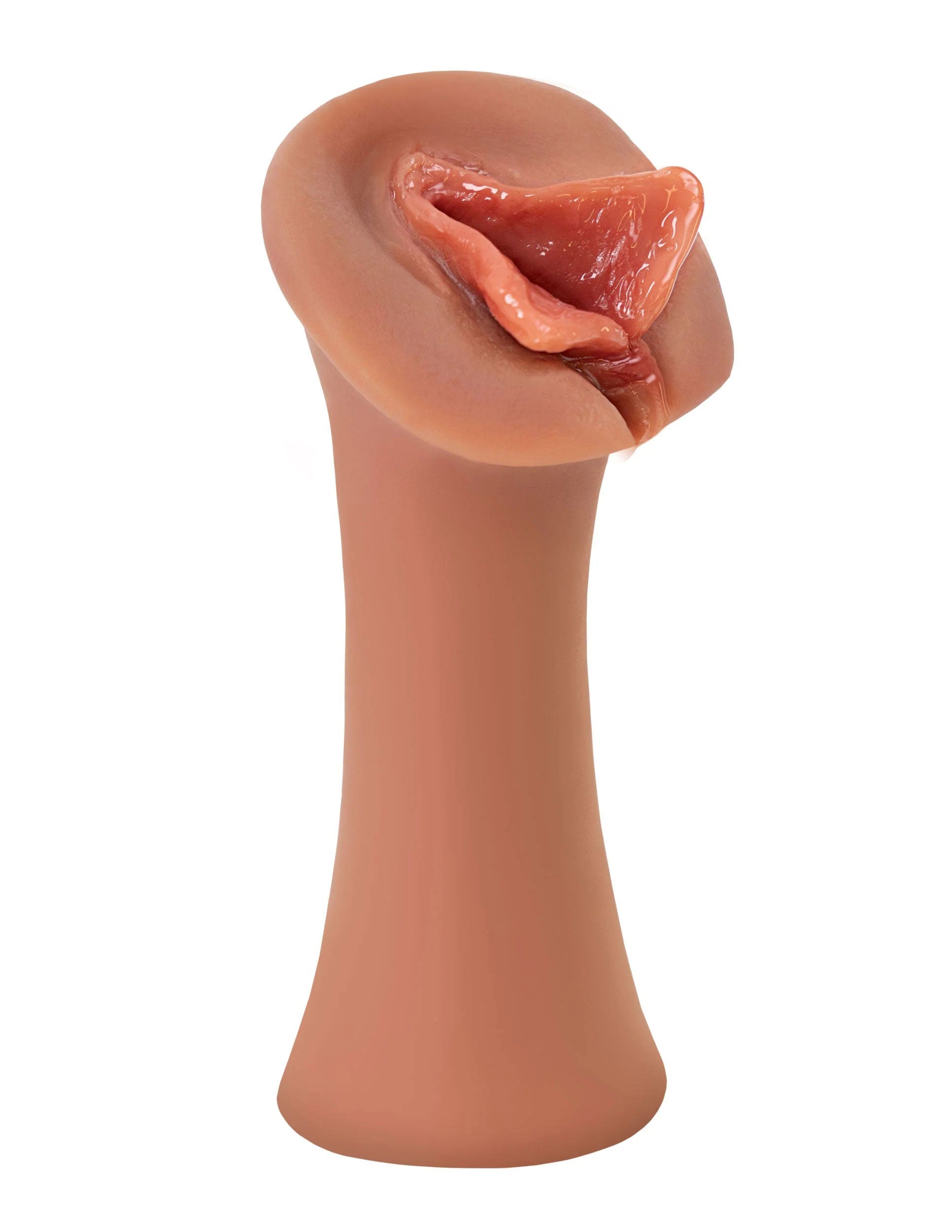 Extreme Wet Pussies - Luscious Lips Pussy Style Stroker - Tan | 603912774450 | Available at EroticWarehouse.com