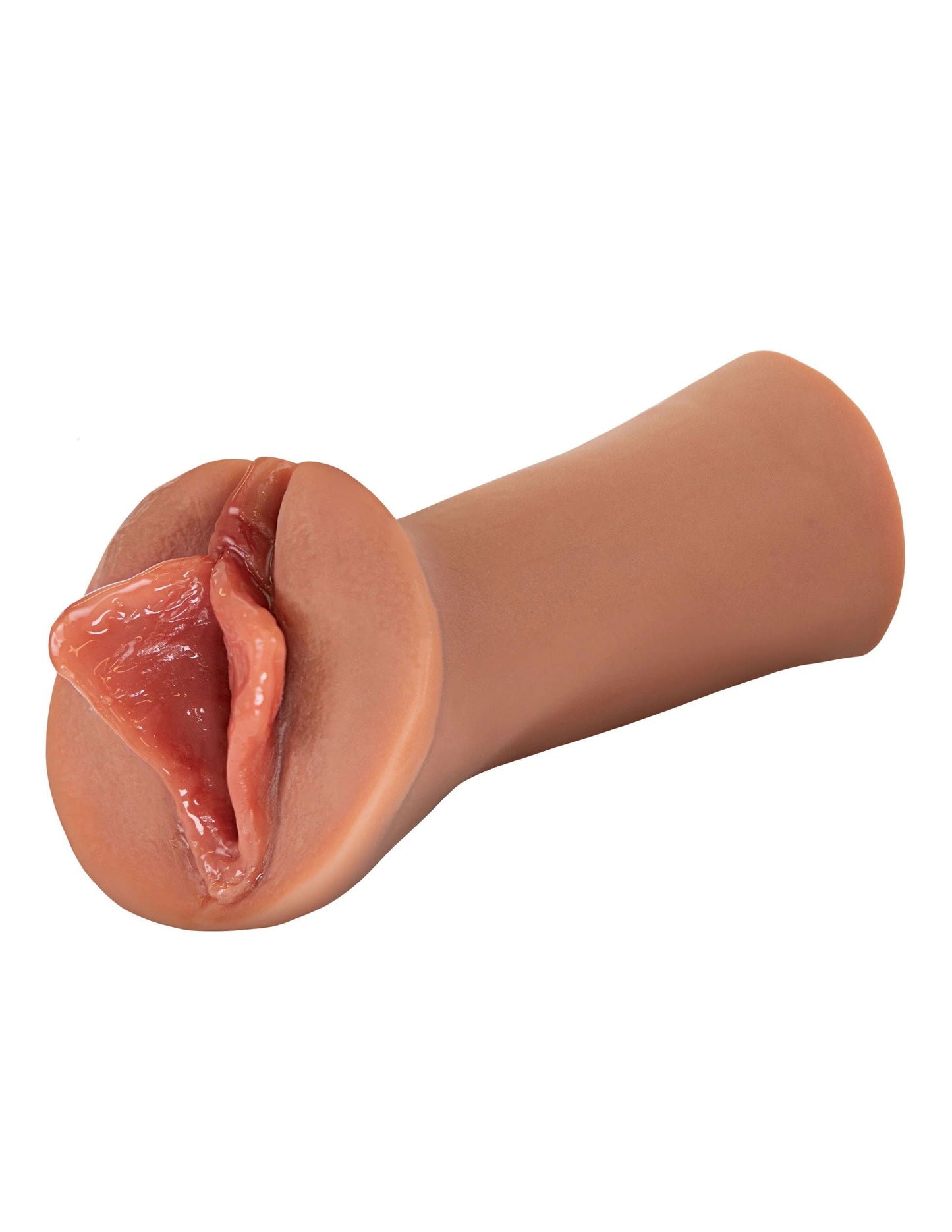 Extreme Wet Pussies - Luscious Lips Pussy Style Stroker - Tan | 603912774450 | Available at EroticWarehouse.com