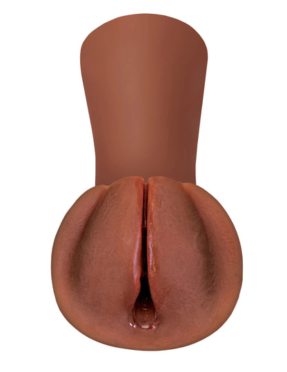 Extreme Wet Pussies - Slippery Slit Pussy Style Stroker - Brown | 603912774528 | Available at EroticWarehouse.com