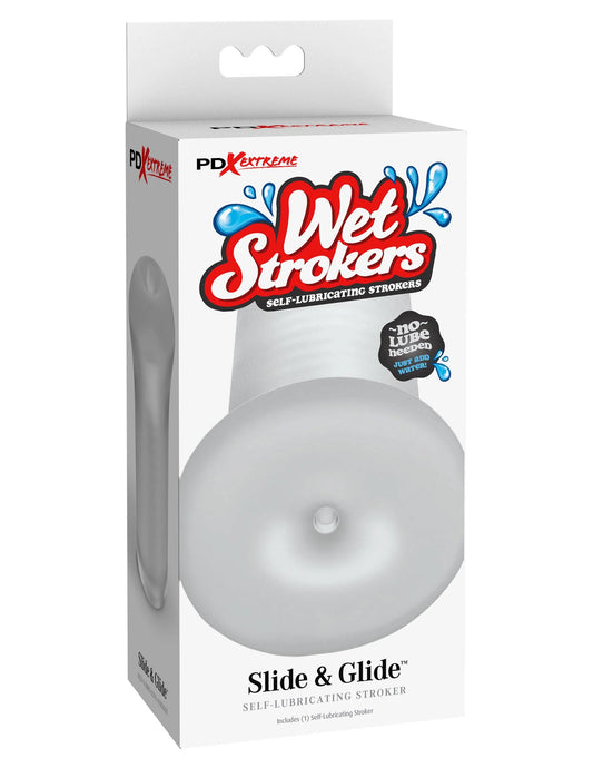 Extreme Wet Strokers - Slide and Glide - Frost | 603912774535 | Available at EroticWarehouse.com