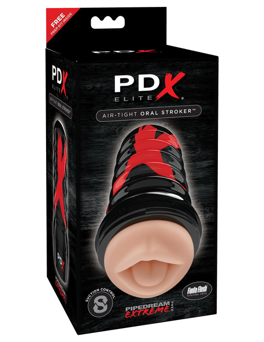 PDX Elite Air Tight Oral Stroker - Mouth Style Stroker | 603912744392 | Available at EroticWarehouse.com
