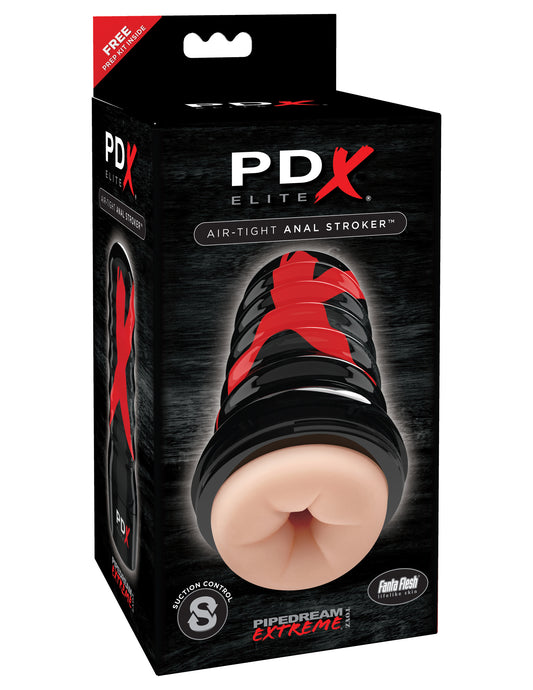 PDX Elite Air Tight Anal Stroker - Light | 603912744408 | Available at EroticWarehouse.com