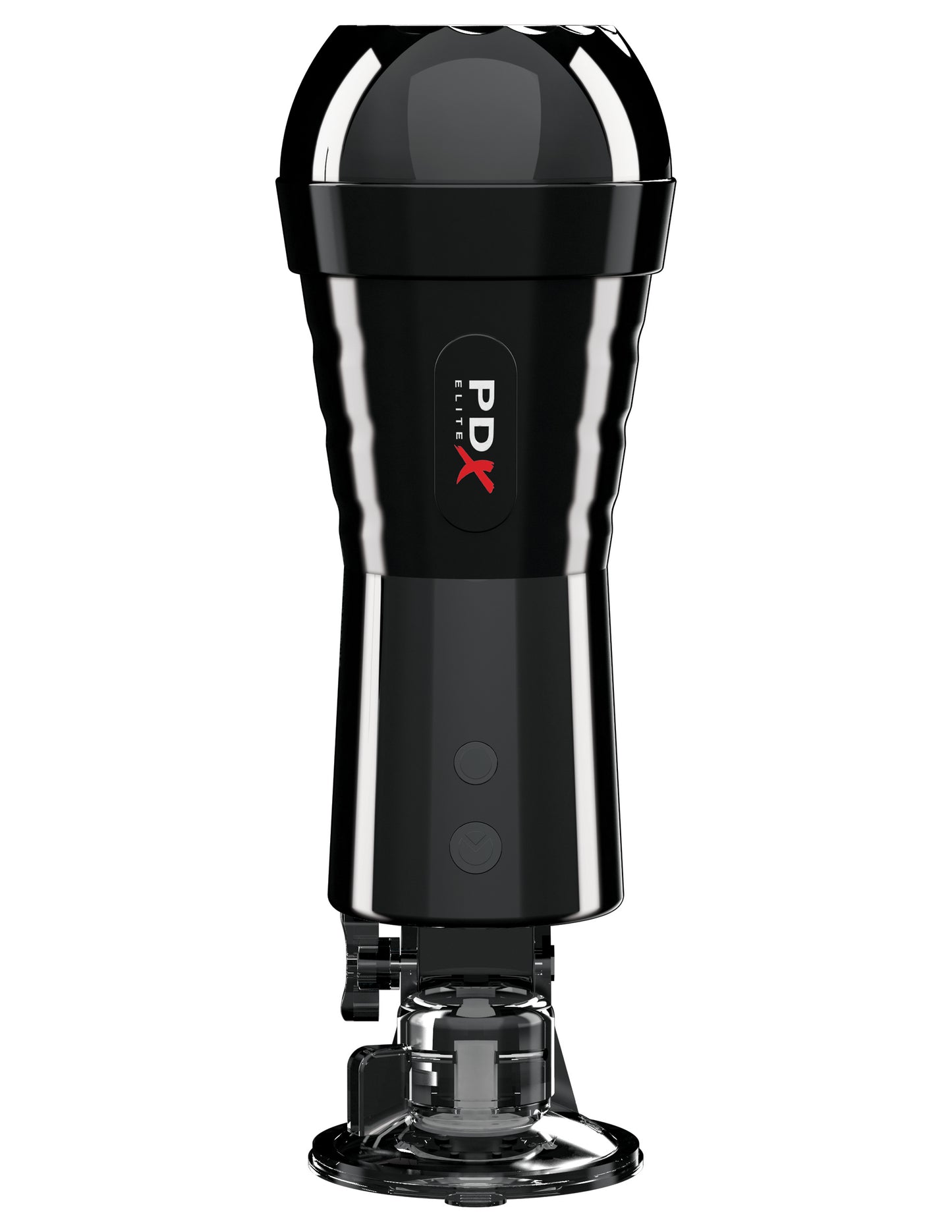 PDX Elite Cock Compressor Vibrating Stroker - Pussy Style | 603912744439 | Available at EroticWarehouse.com