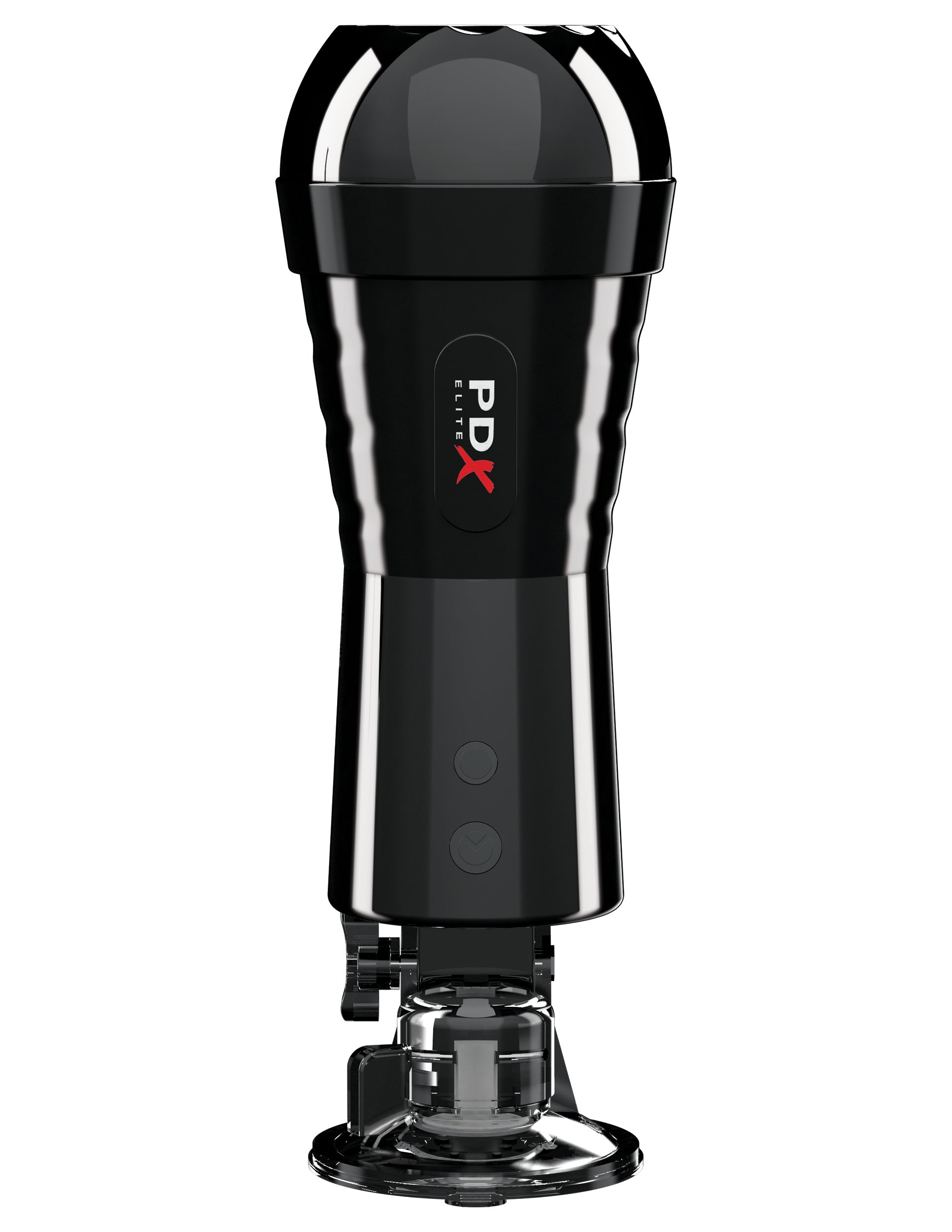 PDX Elite Cock Compressor Vibrating Stroker - Pussy Style | 603912744439 | Available at EroticWarehouse.com