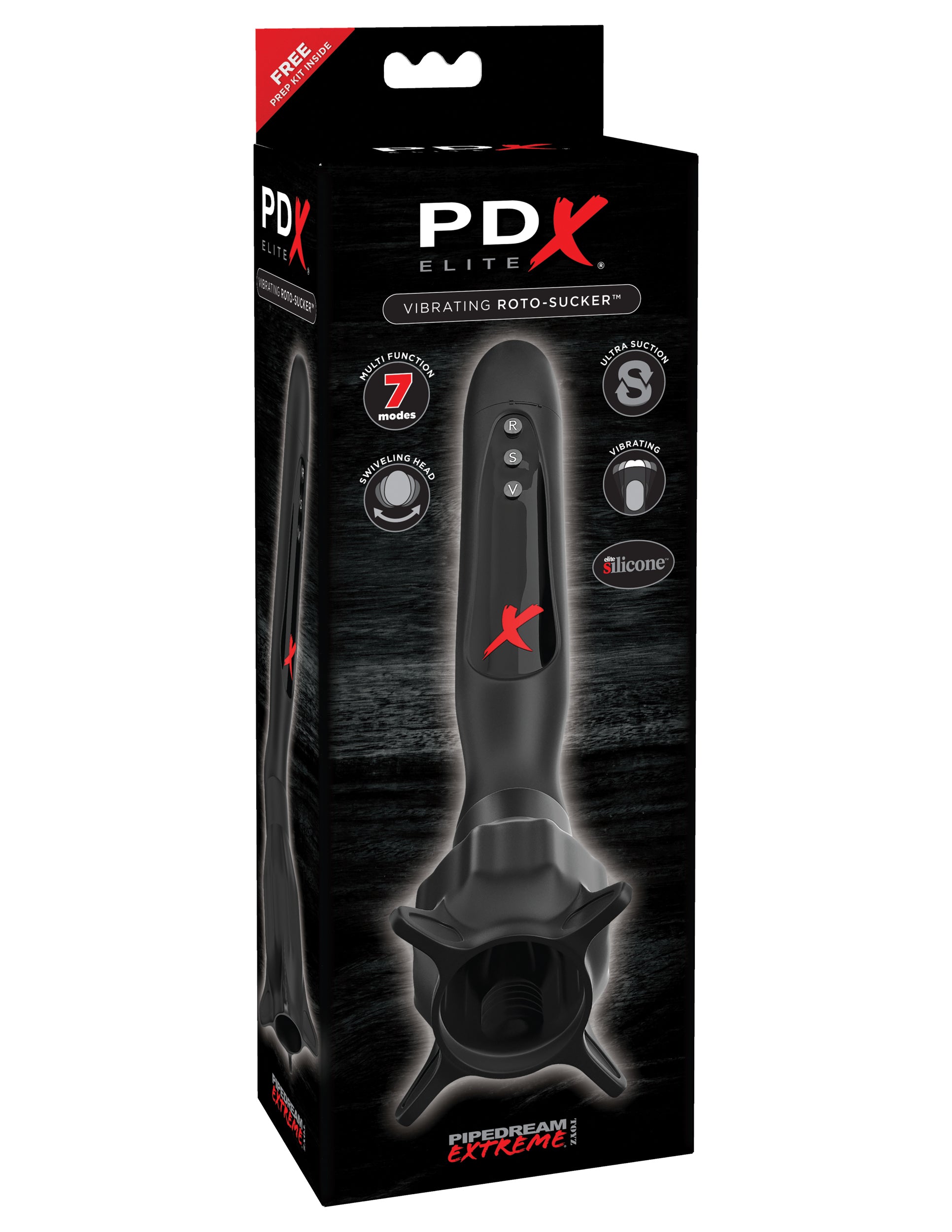 PDX Elite Vibrating Roto-Sucker | 603912744460 | Available at EroticWarehouse.com