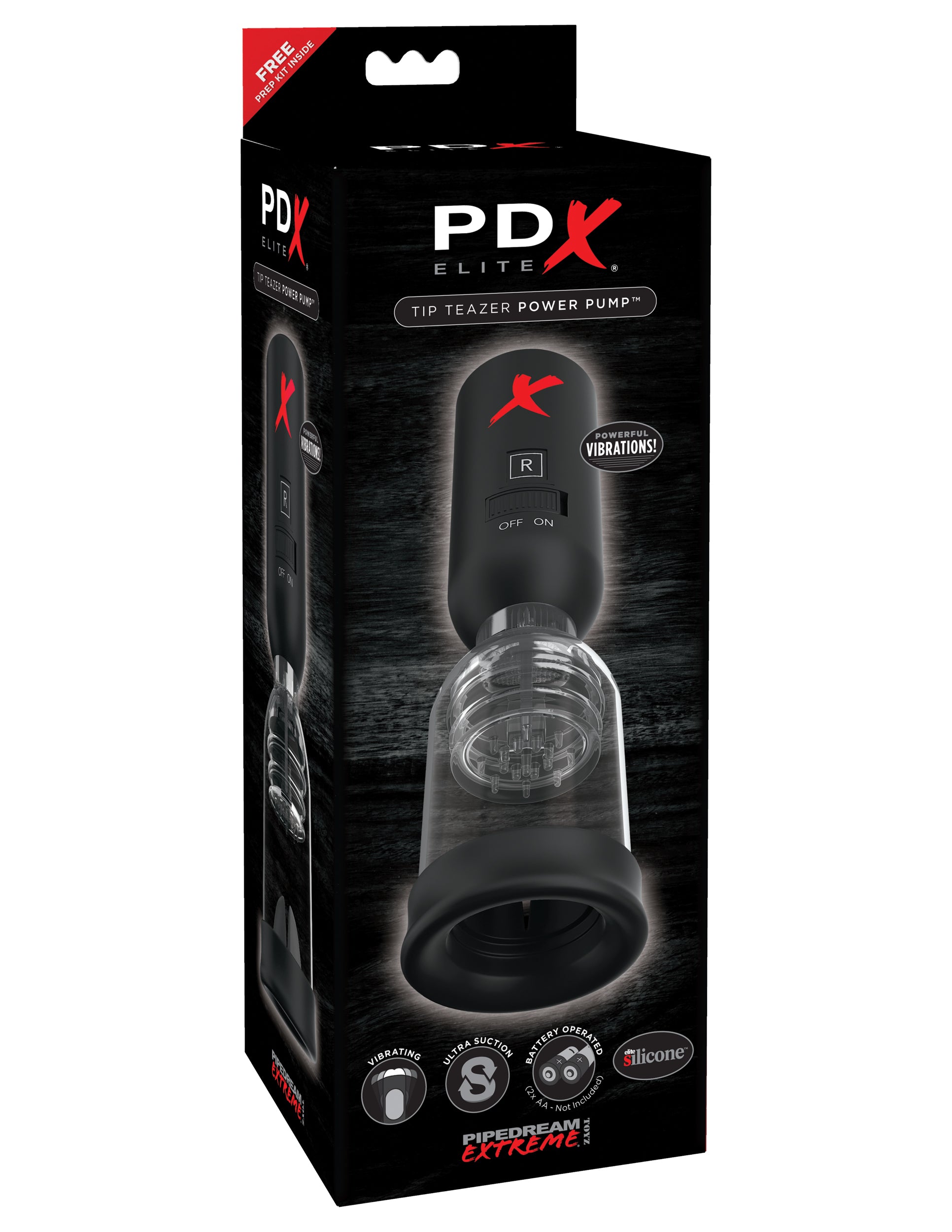 Pdx Elite Tip Teazer Power Pump | 603912744828 | Available at EroticWarehouse.com