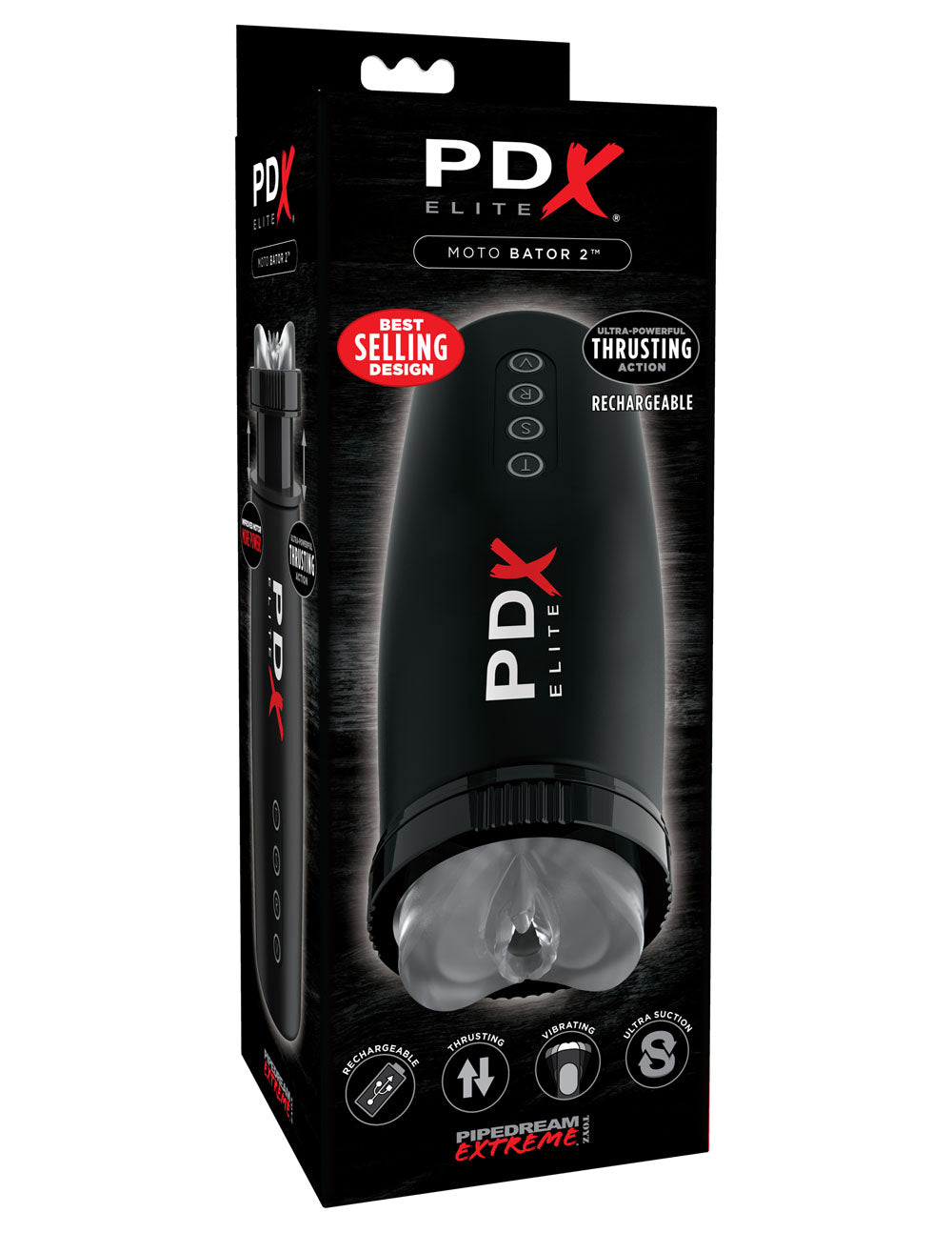 PDX Elite Motobator 2 | 603912755213 | Available at EroticWarehouse.com