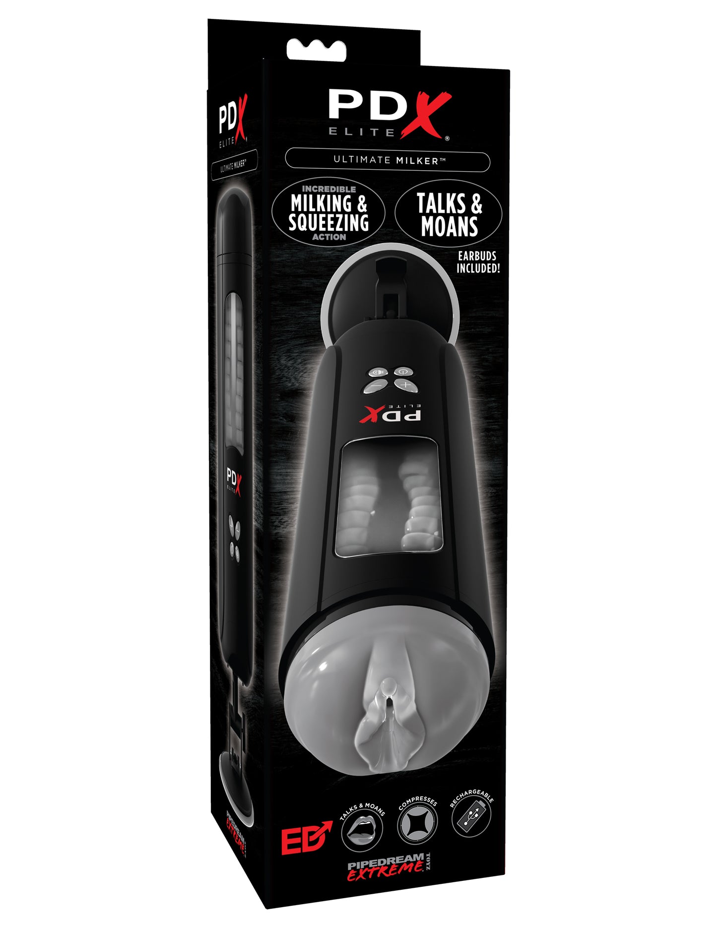 PDX Elite Ultimate Milker Pussy Style Stroker | 603912757316 | Available at EroticWarehouse.com