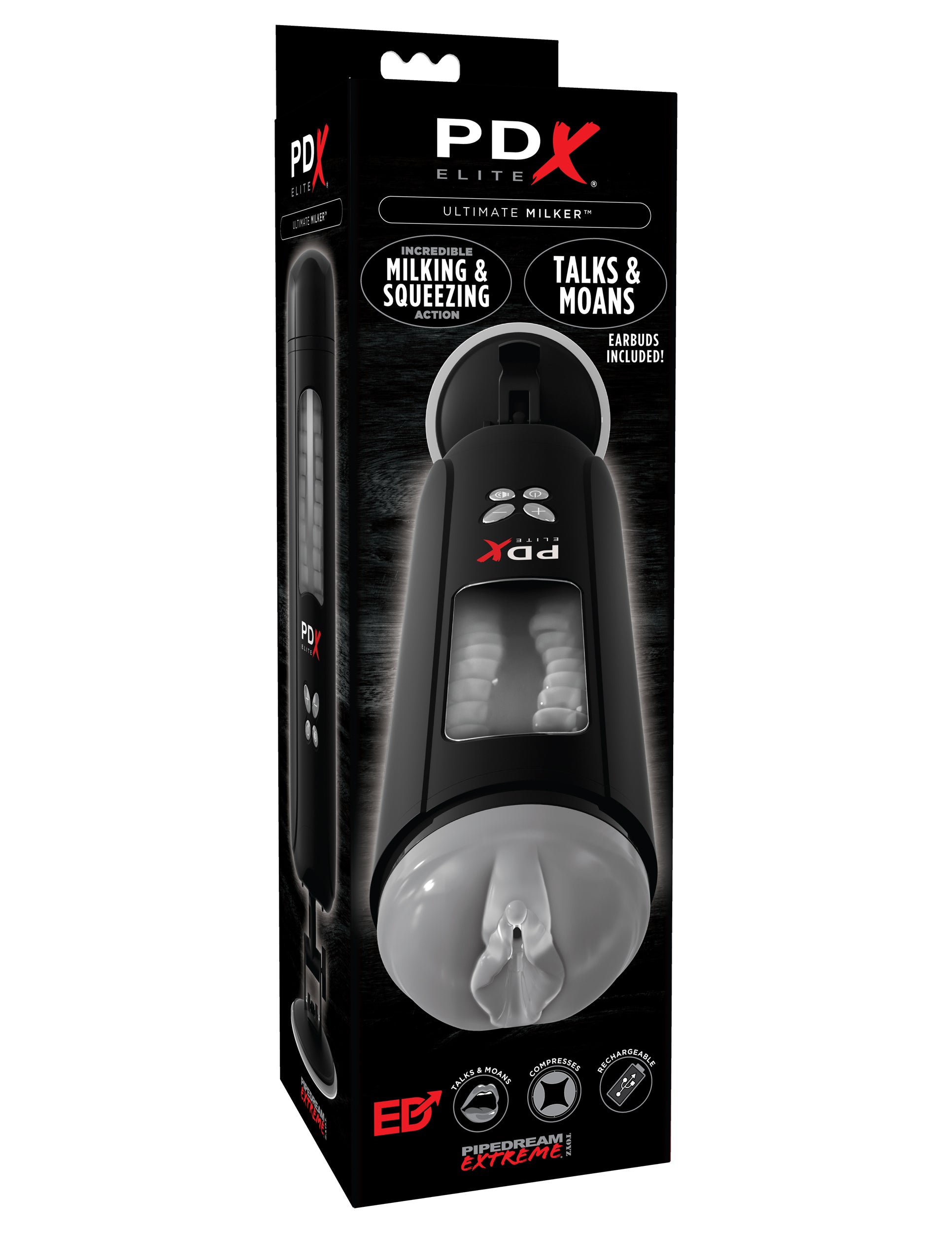PDX Elite Ultimate Milker Pussy Style Stroker | 603912757316 | Available at EroticWarehouse.com