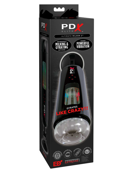 PDX Ultimate Milker 2 Gyrating Stroker | 603912770278 | Available at EroticWarehouse.com