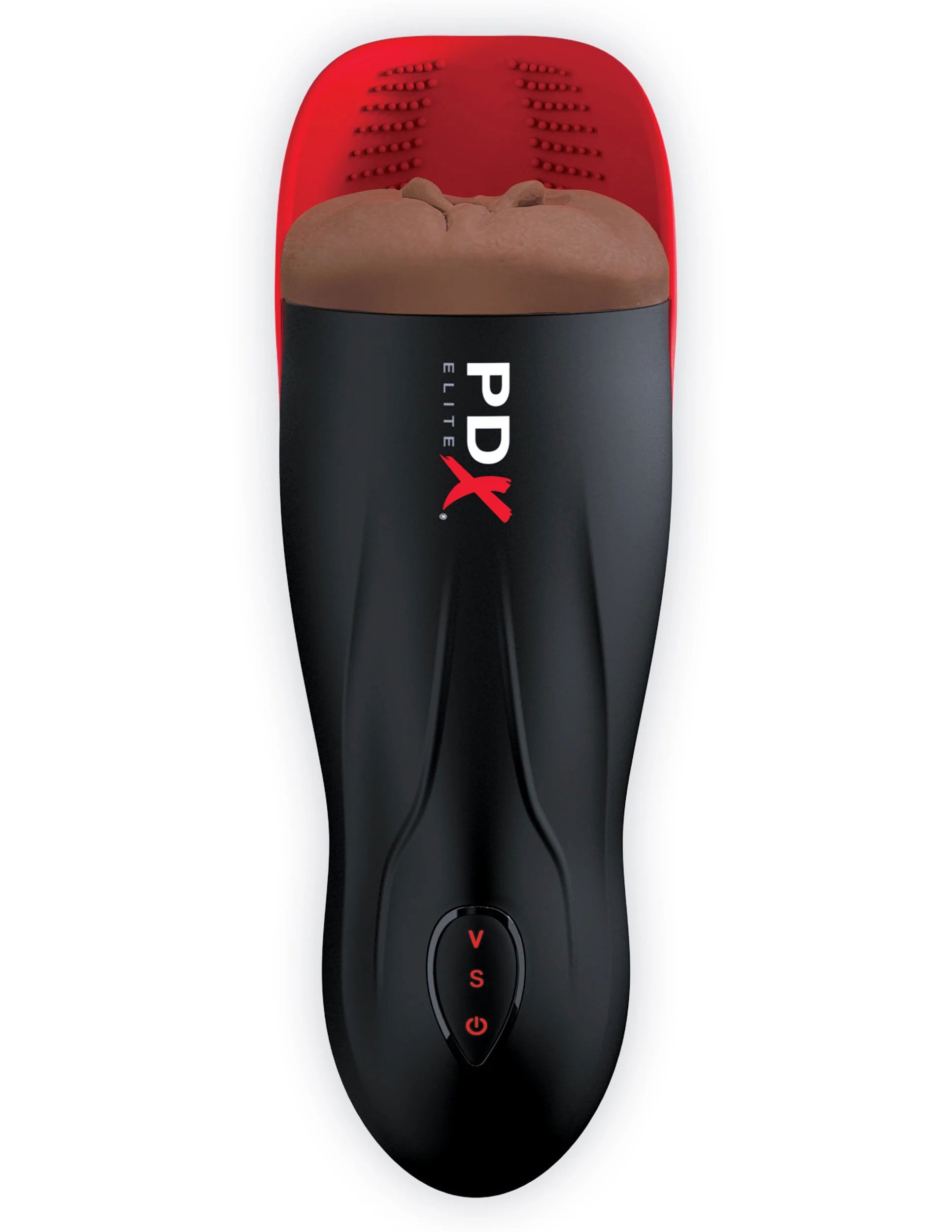 Fuck-O-Matic 2 With Pulsation - Pussy Style Stroker - Brown | 603912772722 | Available at EroticWarehouse.com